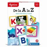 Joc educativ Agerino de la A la Z, 3 ani+, Clementoni