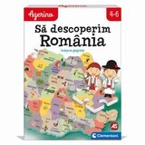 Educational game Let's discover Romania Agerino, 4 years+, Clementoni