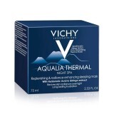 Vichy Aqualia Gel-cremă hidratant de noapte cu efect anti-oboseala  Thermal SPA, 75 ml