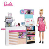 Café-Set mit 20 Accessoires, Barbie