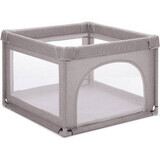 Tarc de joaca Mia, 95x95x68 cm, Grey Melange, Fillikid