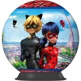 Puzzle 3D Miraculous, + 6 años, 72 piezas, Ravensburger