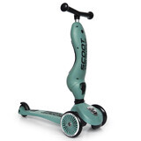 Trotineta pentru copii transformabila 2 in 1 Highwaykick, 1 - 5 ani, Forest, Scoot & Ride