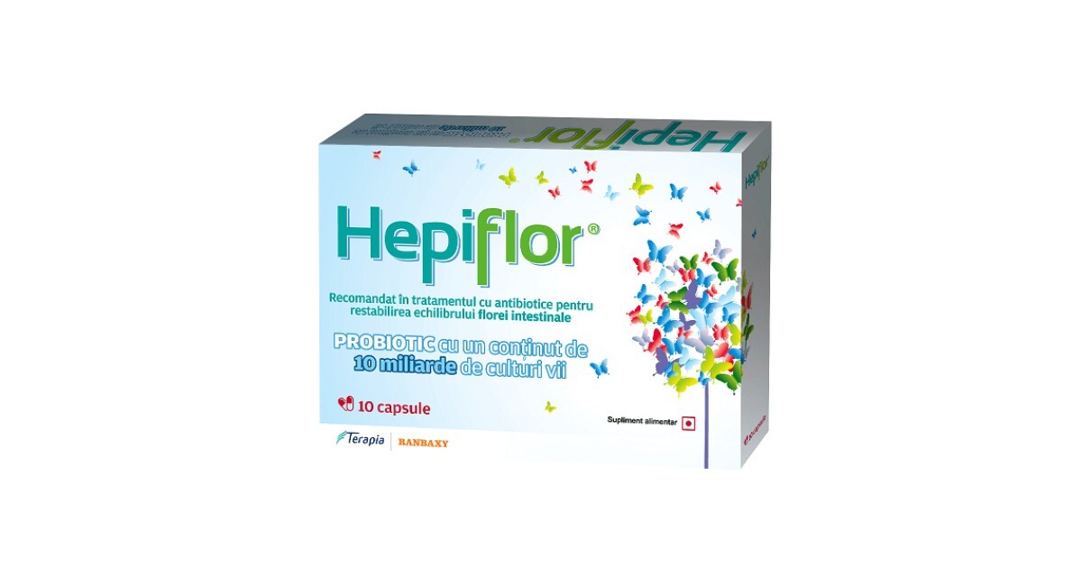 Hepiflor – pret in farmacii, prospect, cumpara in Romania