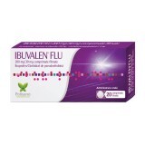 Ibuvalen Flu 200 mg/30 mg, 20 comprimate filmate, Polisano