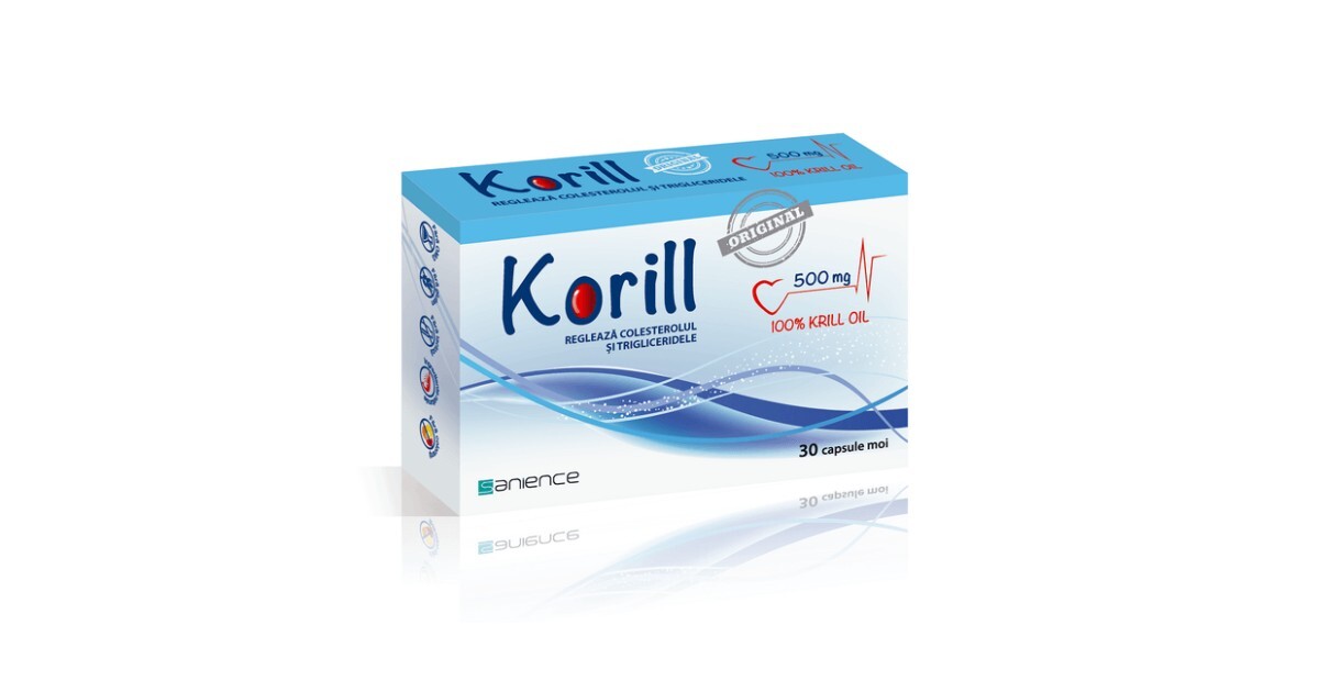 Korill – pret in farmacii, prospect, cumpara in Romania