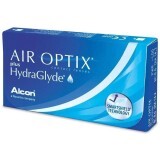 Lentile de contact, -4.00 Air Optix HydraGlyde, 6 bucăți, Alcon