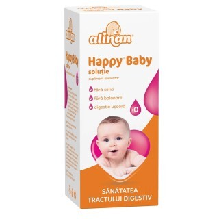 Alinan Happy Baby, soluție  anticolici, 20 ml, Fiterman