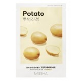 Masca cu extract de cartof pentru luminozitate Airy Fit, 19 g, Missha