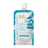 Mască de păr nuanțatoare Aquamarine, 30 ml, Moroccanoil
