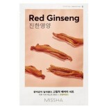 Masca nutritiva cu extract de ginseng rosu Airy Fit, 19 g, Missha