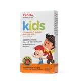Milestones Probiotice Masticabile pentru copii 4-12 ani cu aromă  de căpșuni (424550), 30 tablete, GNC