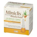 Miniclis natural microclisme adulti, 6 bucati x 10 g, Sella Farmaceutici