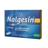 Nalgesin 220 mg, 10 comprimate, Krka