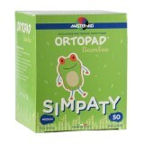 Ocluzor copii ORTOPAD Simpaty Master-Aid, Mediu, 76x54 mm, 50 buc, Pietrasanta Pharma