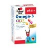Omega 3 Vitamina A+D+E+C pentru copii, 30 capsule, Doppelherz