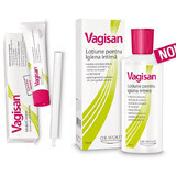 Pachet Crema hidratanta vaginala Vagisan, 25 g + Loțiune pentru igiena intimă Vagisan, 200 ml, Dr. Wolff