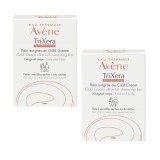Pachet Săpun cu Cold Cream Nutrition TriXera, 100 g + 100 g, Avene
