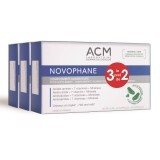 Pachet Tratament pentru unghii și par Novophane, 3 x 60 capsule, Acm