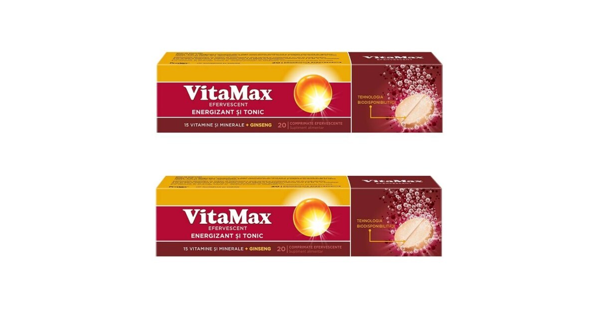 Vitamax – pret in farmacii, prospect, cumpara in Romania