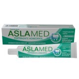 Pasta de dinti recomandata în tratamente homeopate AslaMed, 75 ml, Farmec