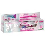 Pasta de dinti White Glo Micellar + Periuta de dinti, 150g, Barros Laboratories
