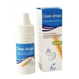 Picături oculare cu proteine de grâu, Clean Drops, 15 ml, Omisan Farmaceutici