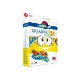 Plasturi pentru copii Quadra 3D Boys Master-Aid, 20 bucăți, Pietrasanta Pharma