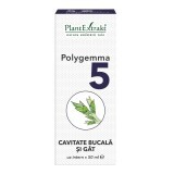 Polygemma 5, Cavitate bucală și Gât, 50 ml, Plant Extrakt