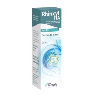 Rhinxyl Ha Adulți 0.1% picături, 10ml, Terapia