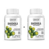 Rhodiola, 60 + 60 capsule, Zenyth (50% reducere la al doilea produs)