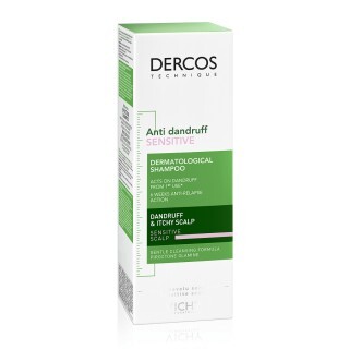 Şampon anti-mătreață pentru scalp sensibil Dercos Sensitive, 200 ml, Vichy