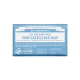 Sapun solid fara parfum Castilia, 140 g, Dr. Bronner's