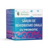 Săruri de rehidratare cu probiotic, 20 plicuri, Remedia