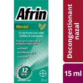 Afrin Mentol spray nasale, soluzione, 0,5 mg/ml, 15 ml, Bayer