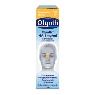 Spray nazal soluție 1mg - Olynth HA, 10 ml, Johnson&Johnson