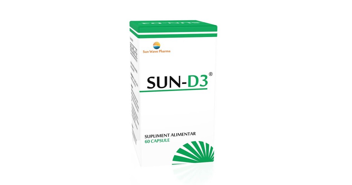 Sun-D3 – pret in farmacii, prospect, cumpara in Romania