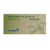 Supozitoarele cu glicerină pentru adulti, 12 bucati, Sintofarm