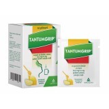 TantumGrip cu gust de lamaie si miere 600 mg/10 mg, 10 plicuri, Angelini