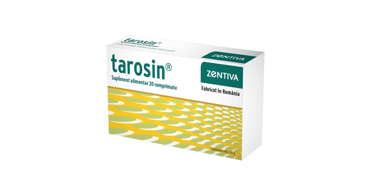 Tarosin – pret in farmacii, prospect, cumpara in Romania