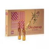 Tratament contra caderii parului Ginseng, 12 fiole, Bes Beauty & Science