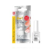 Tratament profesional 8in1 Silver Shine Nail Therapy, 12 ml, Eveline Cosmetics