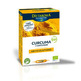 Turmeric, piper negru si ulei de ghimbir Articulations, 20 fiole, Laboratoires Dietaroma