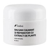 Balsam calmant și reparator cu extract de plante, 30 ml, Sabio