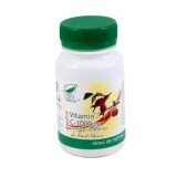 Vitamina C 1000 mg Grapefruit cu maceșe și acerola, 60 comprimate, Pro Natura