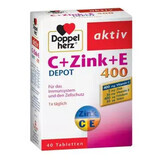 Vitamina C 400+Zinc+Vitamina E, 40 comprimate, Doppelherz