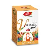 Vitamina C 500 naturală F174, 10 plicuri, Fares