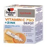 Vitamina C 750 + Zink Depot Direct, 20 plicuri, Doppelherz