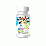 Vitamina C pentru copii MiniVitamina C 100 mg Bioline, 30 comprimate de supt, Helcor