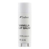 Balsam de buze cu vanilie, 6 ml, Sabio